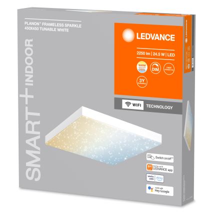 Ledvance -Стельовий LED світильник з регулюванням яскравості SMART+ FRAMELESS LED/24,5W/230V 3000-6500K Wi-Fi