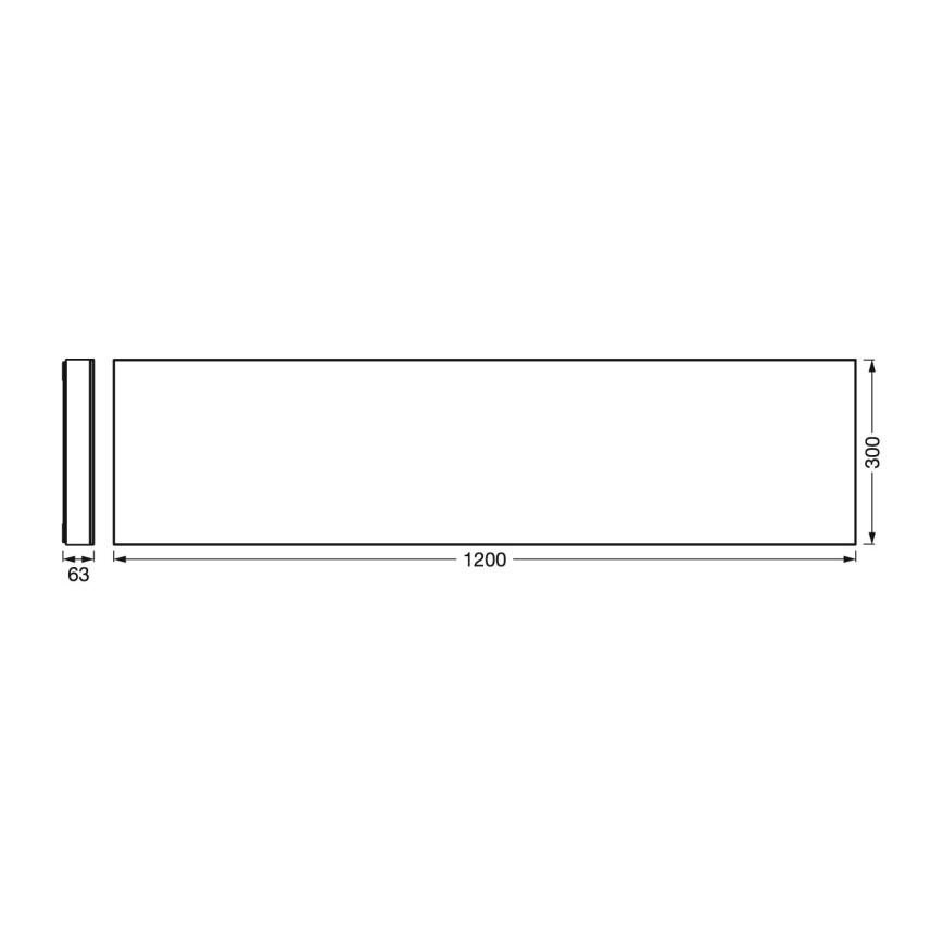 Ledvance - Стельовий LED світильник з регулюванням яскравості SMART+ FRAMELESS LED/38W/230V Wi-Fi