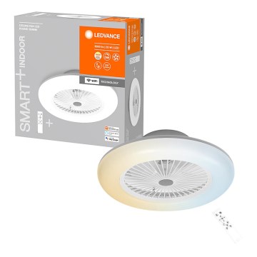Ledvance - Стельовий LED світильник з вентилятором та регулюванням яскравості SMART+ LED/35W/230V Wi-Fi 3000-6500K + пульт дистанційного керування