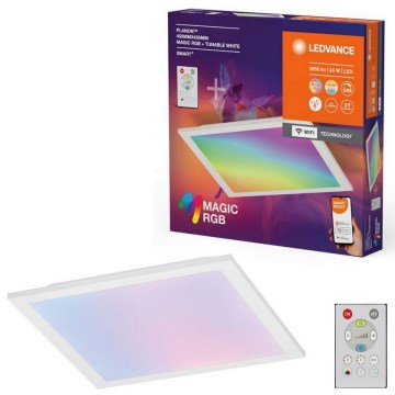 Ledvance - Стельовий RGBW-світильник з регулюванням яскравості SMART+ MAGIC LED/24W/230V 2700-6500K Wi-Fi + пульт дистанційного керування