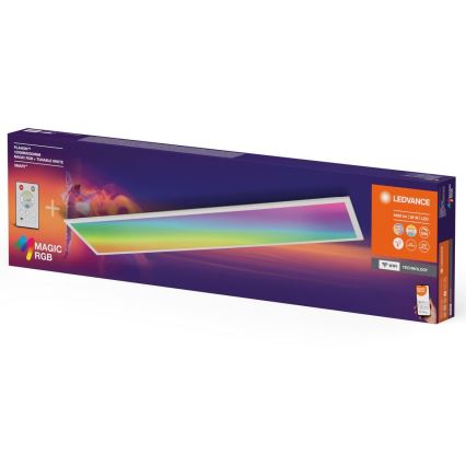 Ledvance - Стельовий RGBW-світильник з регулюванням яскравості SMART+ MAGIC LED/36W/230V 2700-6500K Wi-Fi + пульт дистанційного керування