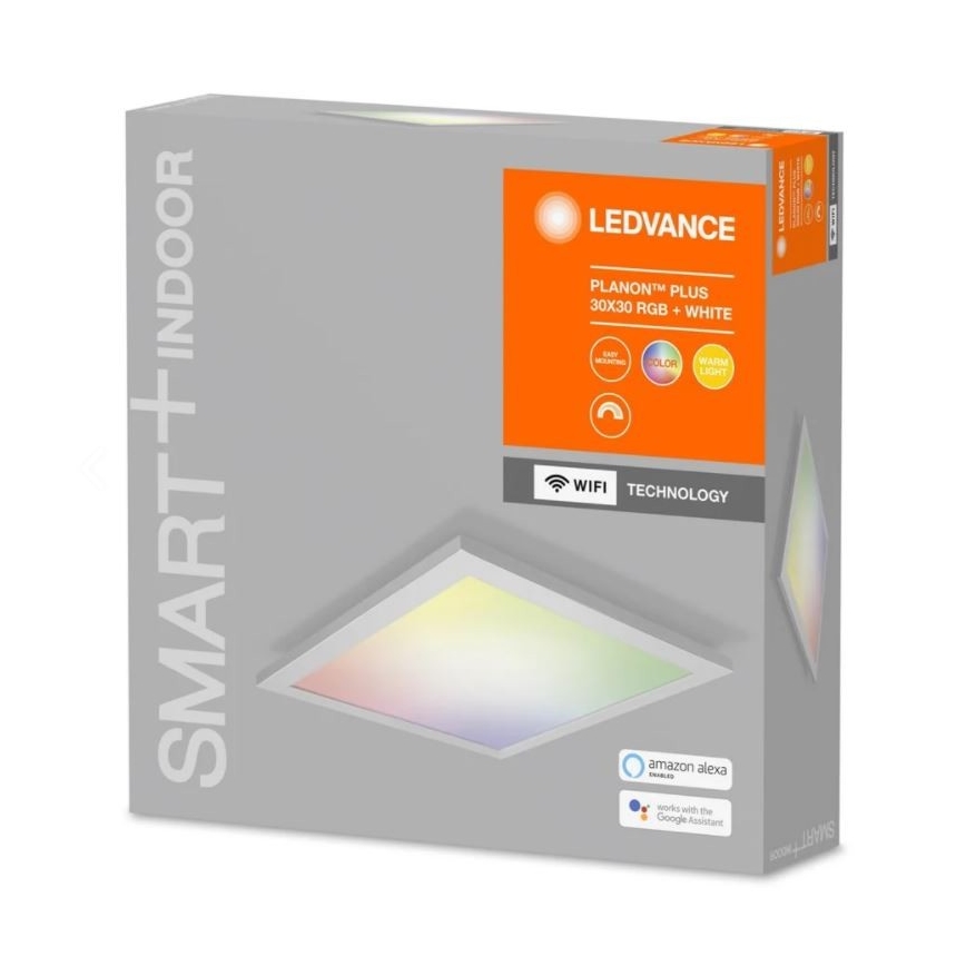Ledvance - Стельовий RGBW-світильник з регулюванням яскравості SMART+ PLANON PLUS LED/20W/230V Wi-Fi