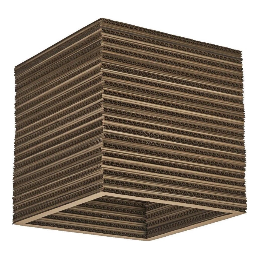 Ledvance - Стельовий світильник DECOR CARDBOARD 1xE27/15W/230V 25x25 см