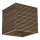 Ledvance - Стельовий світильник DECOR CARDBOARD 1xE27/15W/230V 25x25 см