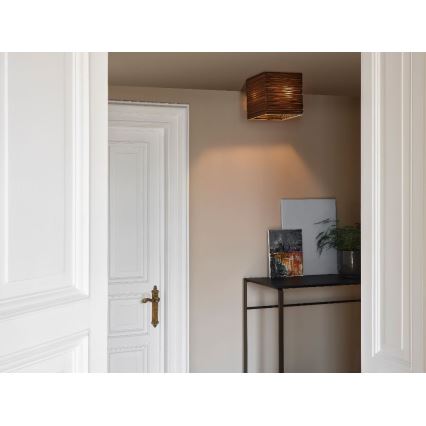 Ledvance - Стельовий світильник DECOR CARDBOARD 1xE27/15W/230V 25x25 см