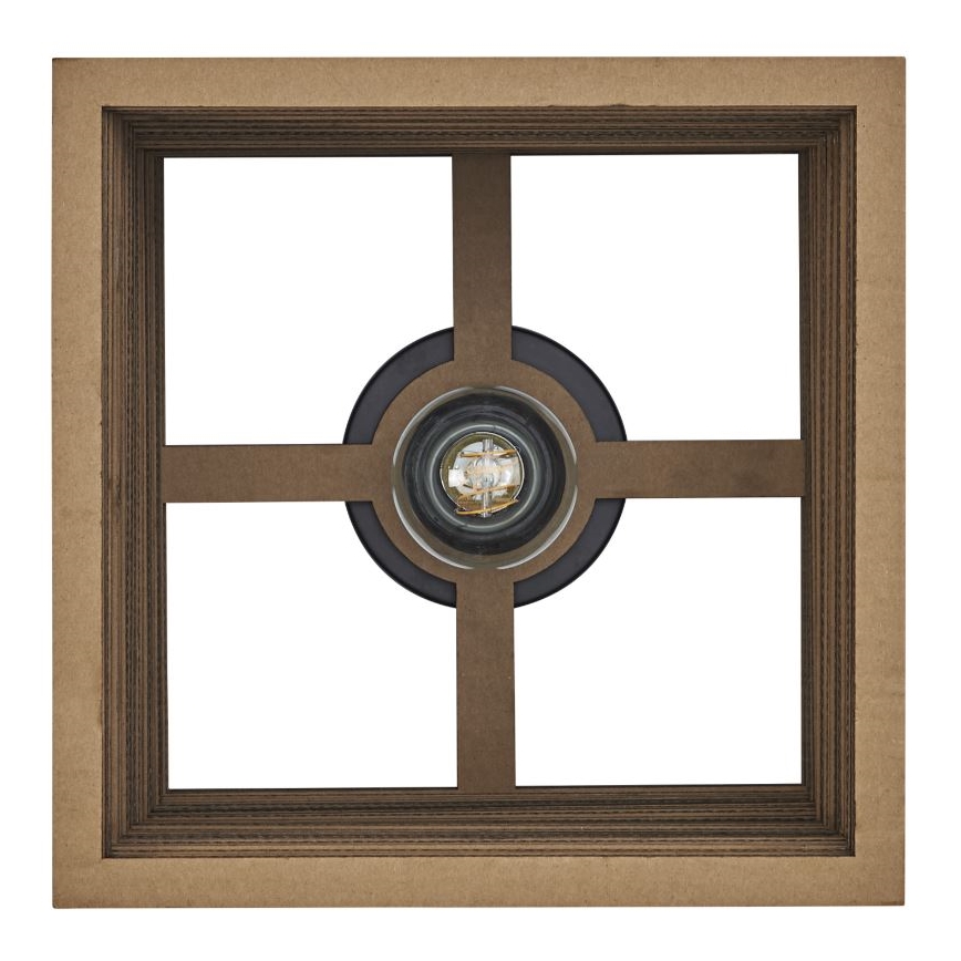 Ledvance - Стельовий світильник DECOR CARDBOARD 1xE27/15W/230V 25x25 см