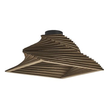 Ledvance - Стельовий світильник DECOR CARDBOARD 1xE27/15W/230V 40x40 см
