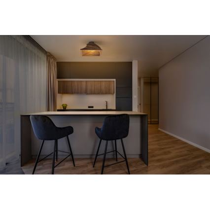 Ledvance - Стельовий світильник DECOR CARDBOARD 1xE27/15W/230V 40x40 см
