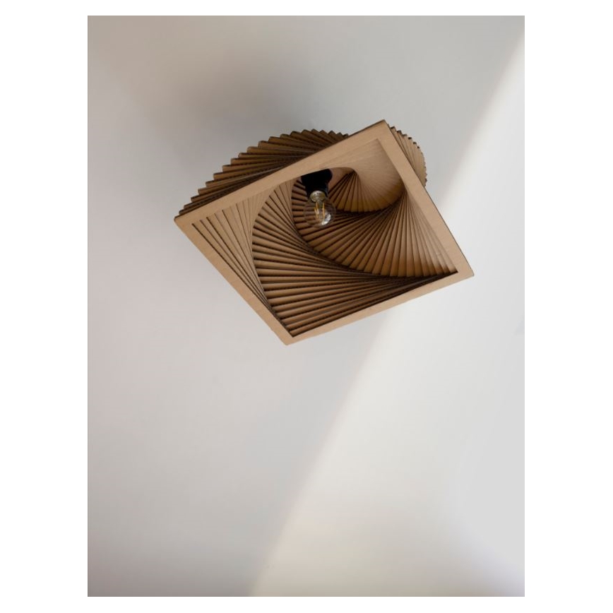 Ledvance - Стельовий світильник DECOR CARDBOARD 1xE27/15W/230V 40x40 см