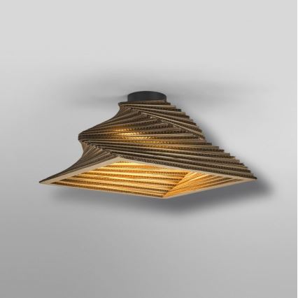 Ledvance - Стельовий світильник DECOR CARDBOARD 1xE27/15W/230V 40x40 см