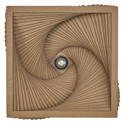 Ledvance - Стельовий світильник DECOR CARDBOARD 1xE27/15W/230V 40x40 см