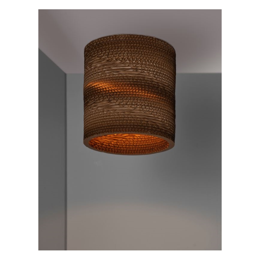 Ledvance - Стельовий світильник DECOR CARDBOARD 1xE27/15W/230V діаметр 25 см