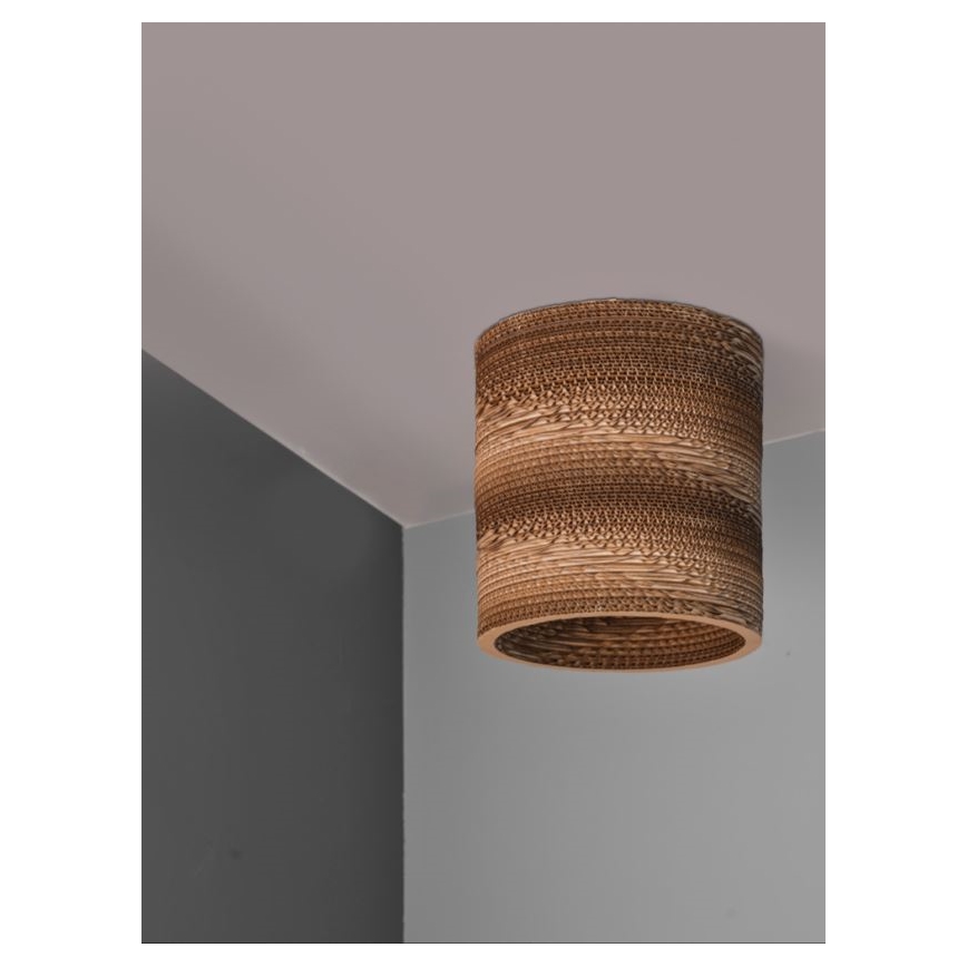 Ledvance - Стельовий світильник DECOR CARDBOARD 1xE27/15W/230V діаметр 25 см