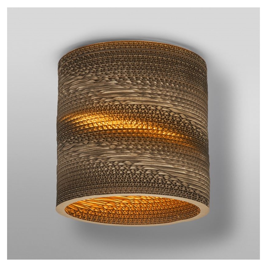 Ledvance - Стельовий світильник DECOR CARDBOARD 1xE27/15W/230V діаметр 25 см