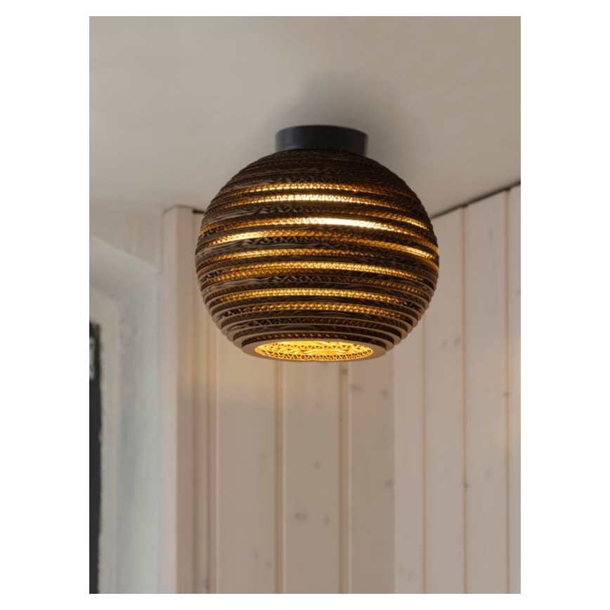 Ledvance - Стельовий світильник DECOR CARDBOARD 1xE27/15W/230V діаметр 26 см