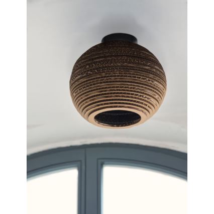 Ledvance - Стельовий світильник DECOR CARDBOARD 1xE27/15W/230V діаметр 26 см