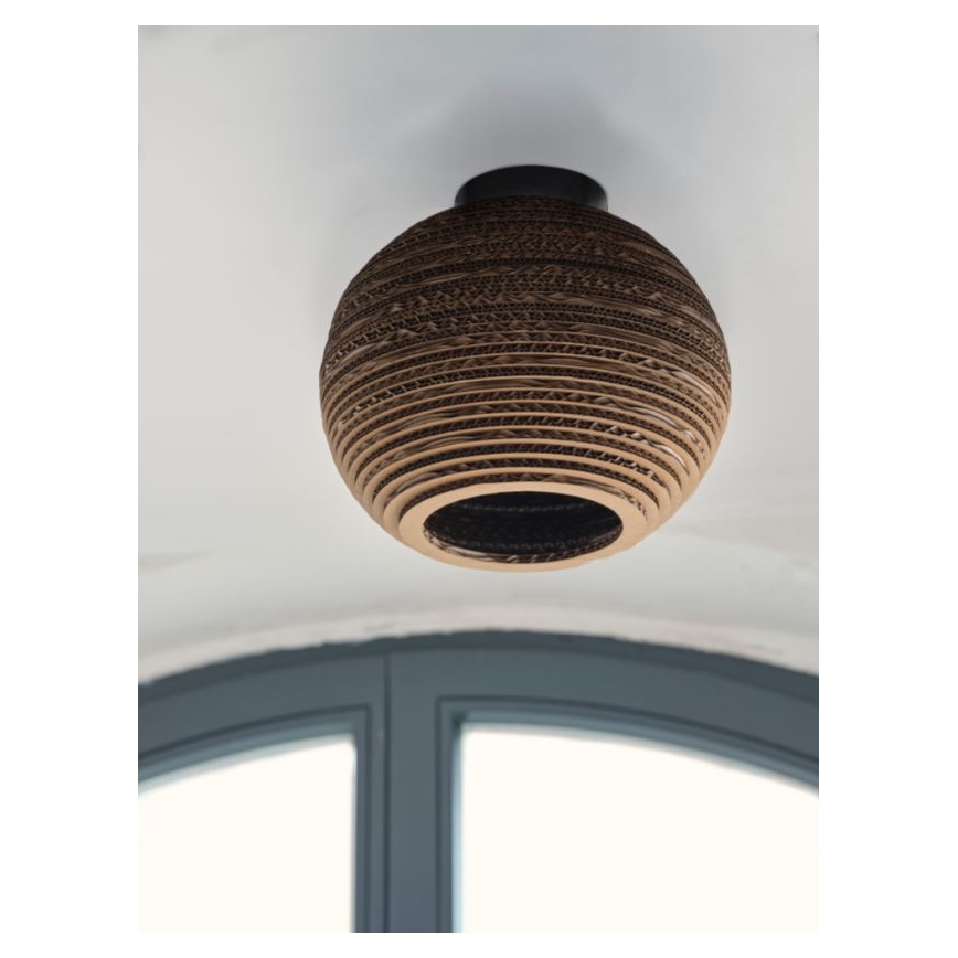Ledvance - Стельовий світильник DECOR CARDBOARD 1xE27/15W/230V діаметр 26 см