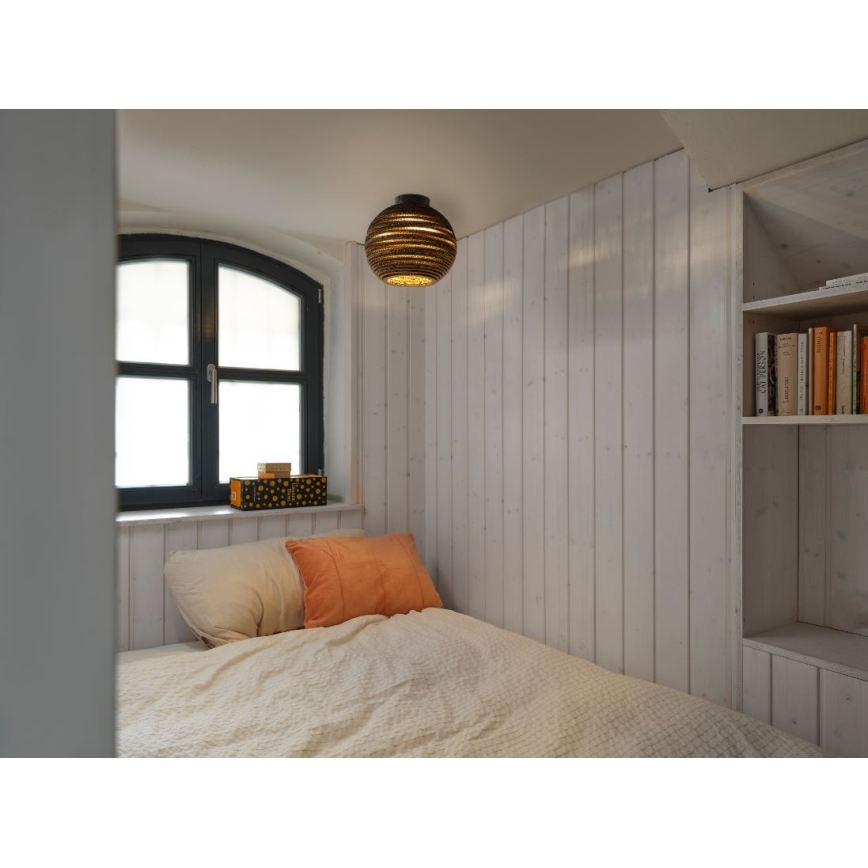 Ledvance - Стельовий світильник DECOR CARDBOARD 1xE27/15W/230V діаметр 26 см