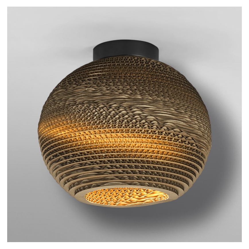 Ledvance - Стельовий світильник DECOR CARDBOARD 1xE27/15W/230V діаметр 26 см