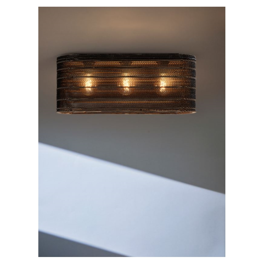 Ledvance - Стельовий світильник DECOR CARDBOARD 3xE27/15W/230V