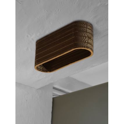 Ledvance - Стельовий світильник DECOR CARDBOARD 3xE27/15W/230V