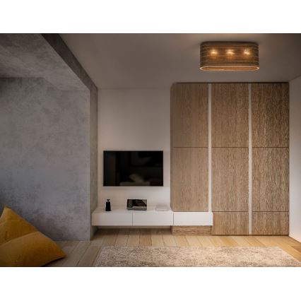 Ledvance - Стельовий світильник DECOR CARDBOARD 3xE27/15W/230V