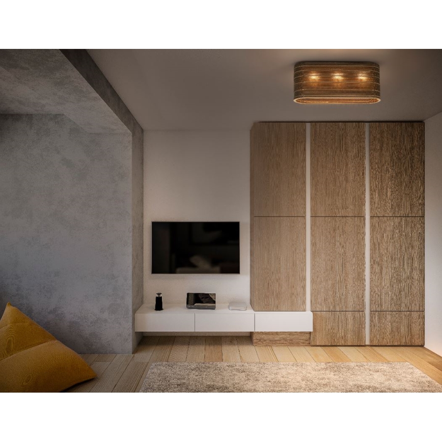 Ledvance - Стельовий світильник DECOR CARDBOARD 3xE27/15W/230V