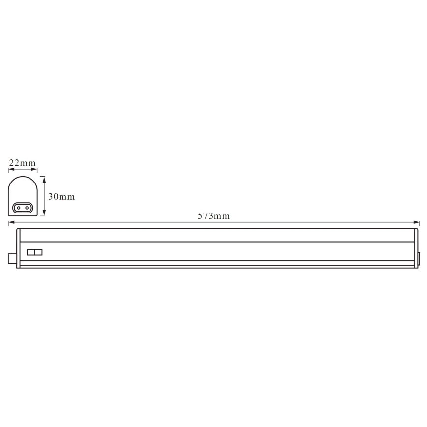 Ledvance - Светильник LED для подвесного монтажа BATTEN LED/8W/230V