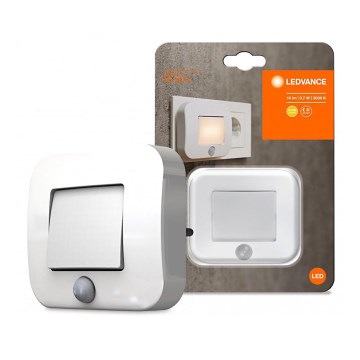 Ledvance - Светильник ночной LED с датчиком LUNETTA LED/0,7Вт/230В 3000К
