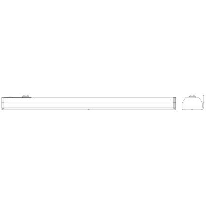 Ledvance - Светодиодная лампа для подсветки кухонной столешницы с датчиком MOBILE LED/1W/5V 4000K 40 см