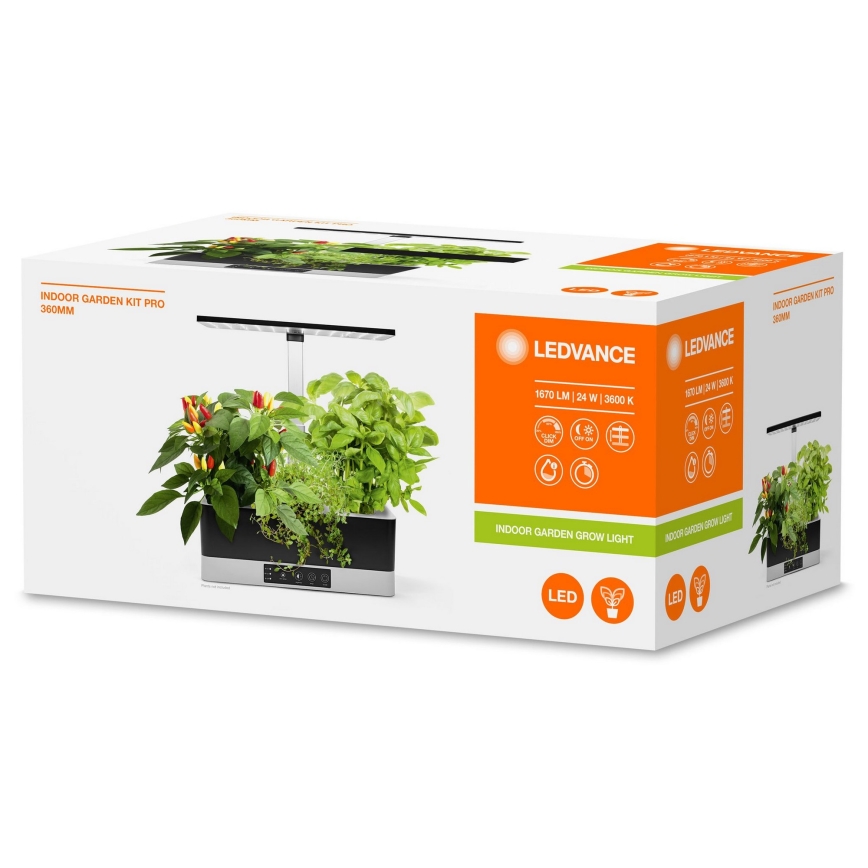 Ledvance - Светодиодная лампа для растений с регулированием яркости GARDEN KIT LED/24W/230V