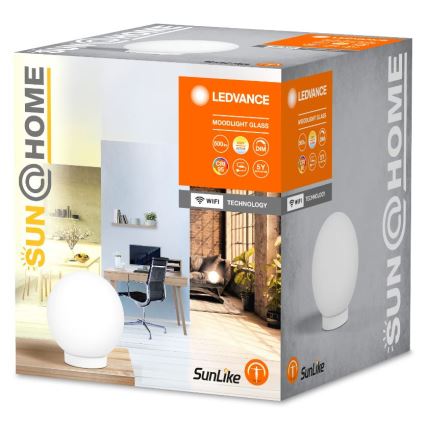 Ledvance - Светодиодная настольная лампа с регулированием яркости SUN@HOME LED/8,5W/230V 2200-5000K CRI 95 Wi-Fi