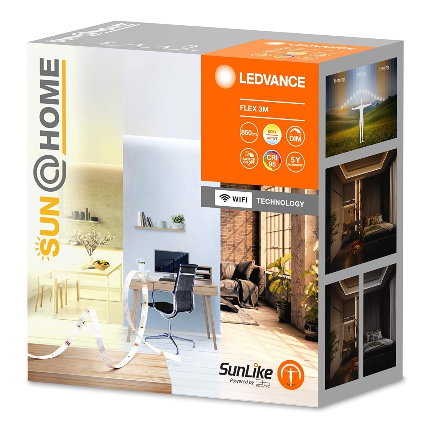 Ledvance - Светодиодная лента с регулированием яркости SUN@HOME FLEX 3м LED/13,5W/230V 2200-5000K Wi-Fi CRI 95