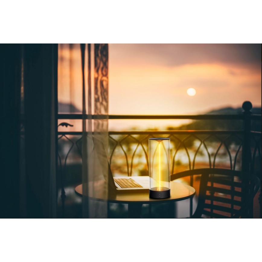 Ledvance - Светодиодная сенсорная настольная лампа с регулированием яркости DECOR FILAMENT LED/1,2W/5V 1000 mAh