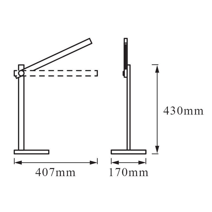 Ledvance - Светодиодная настольная лампа с регулированием яркости PANAN LED/7W/230V