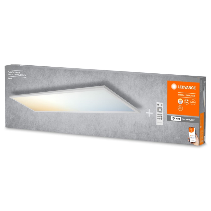 Ledvance - Светодиодная панель с регулированием яркости SMART+ PLANON LED/30W/230V 3000-6500K Wi-Fi + дистанционное управление