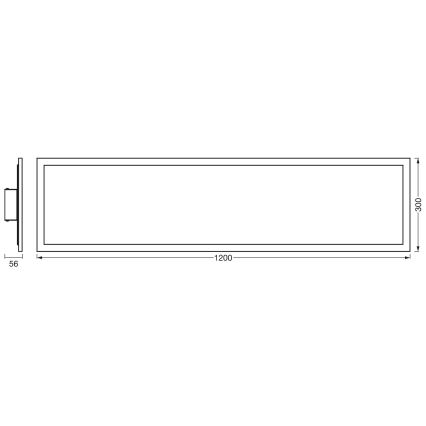 Ledvance - Светодиодная панель с регулированием яркости SUN@HOME LED/35W/230V 2200-5000K CRI 95 Wi-Fi
