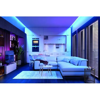 Ledvance - Светодиодная RGB-лента с регулированием яркости FLEX 5 м LED/19W/230V + дистанционное управление