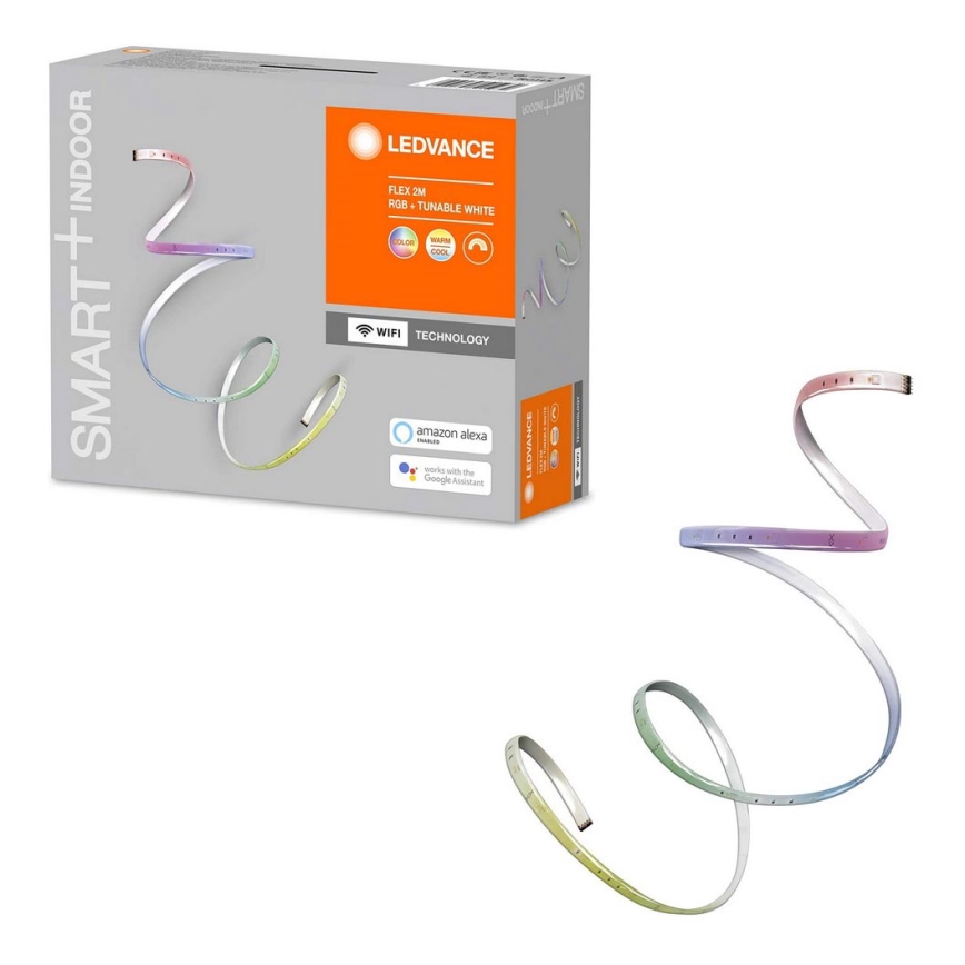 Ledvance - Светодиодная RGB+TW лента SMART+ FLEX 2 м LED/8,5 Вт/230 В Wi-Fi с регулировкой яркости