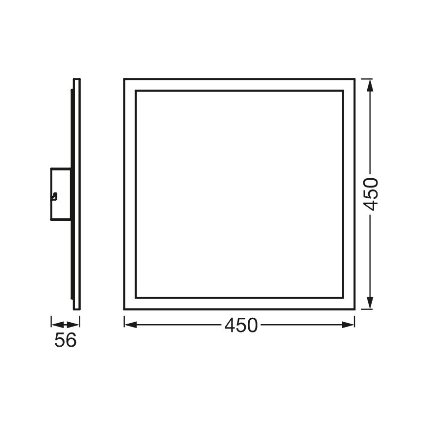 Ledvance - Светодиодная RGBW-панель с регулированием яркости SMART+ PLANON LED/28W/230V 3000-6500K Wi-Fi + дистанционное управление