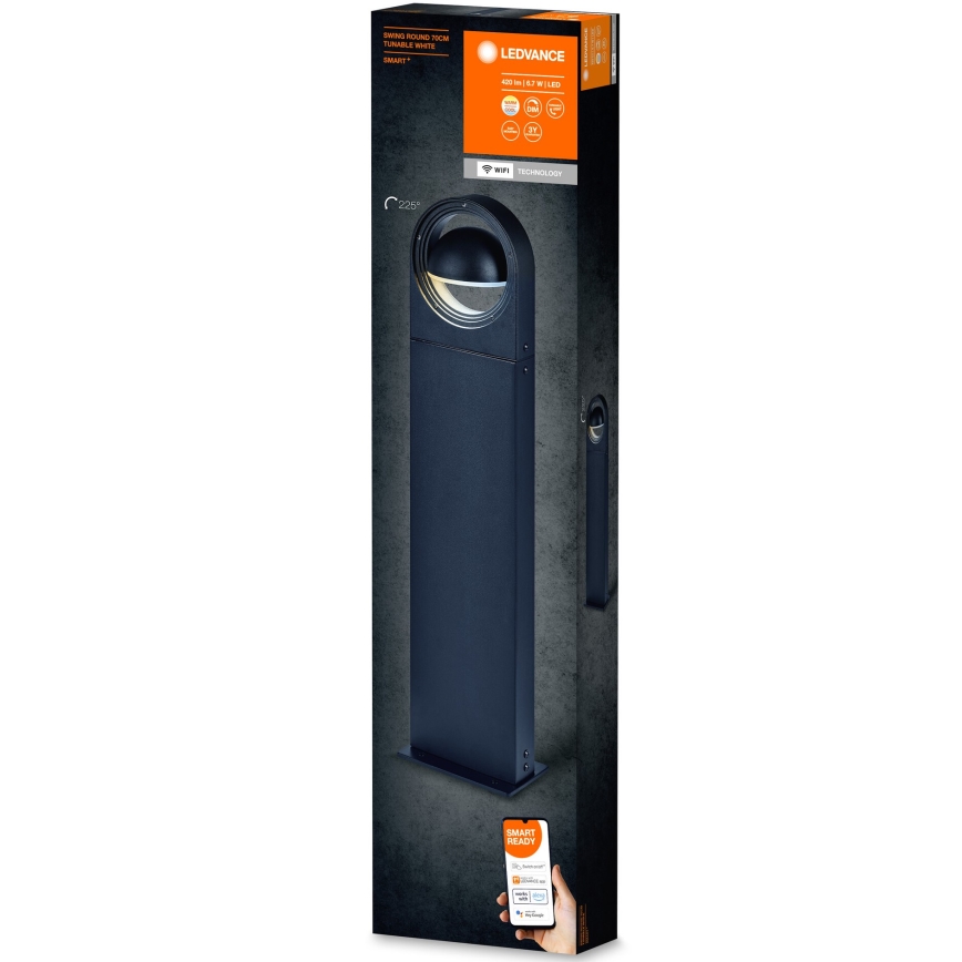 Ledvance - Светодиодная уличная лампа с регулированием яркости SWING LED/6,7W/230V IP44 Wi-Fi