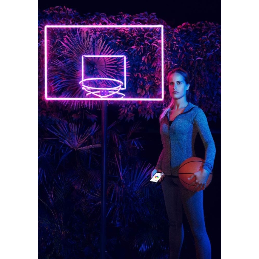 Ledvance - Светодиодная уличная RGB-лента с регулированием яркости FLEX 3 м LED/15W/230V IP44 + дистанционное управление