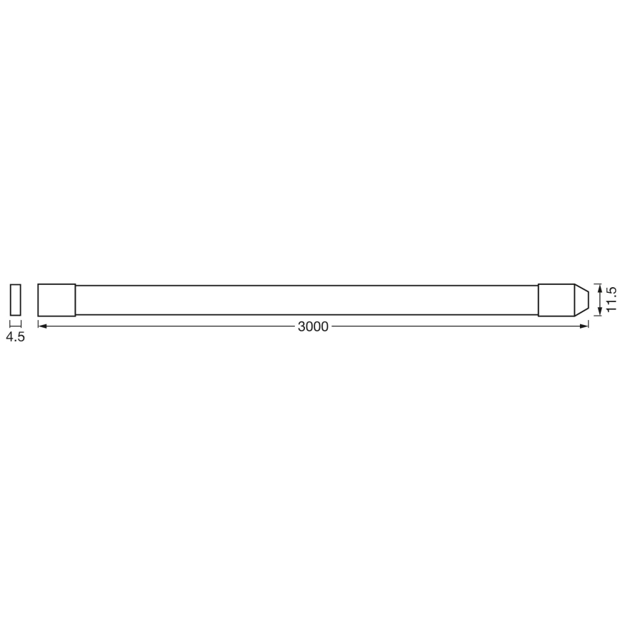 Ledvance - Светодиодная уличная RGB+TW лента с регулированием яркости FLEX 3 м LED/12,5W/230V 2700-6500K IP44 Wi-Fi