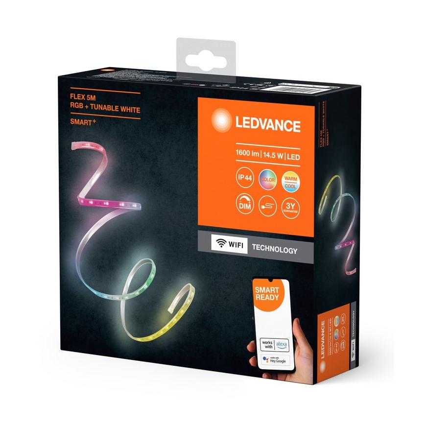 Ledvance - Светодиодная уличная RGB+TW лента с регулированием яркости FLEX 5 м LED/14,5W/230V 2700-6500K IP44 Wi-Fi