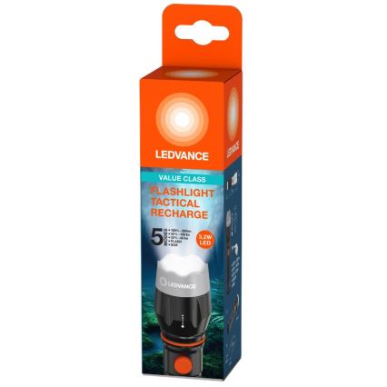 Ledvance - Светодиодный аккумуляторный фонарь FLASHLIGHT LED/3,2W/5V 1500mAh