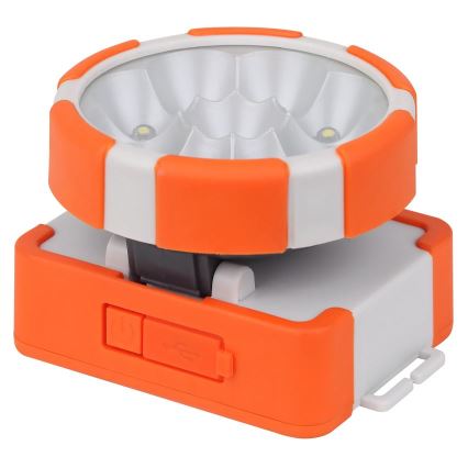 Ledvance - Светодиодный аккумуляторный налобный фонарь FLASHLIGHT LED/1,5W/5V 1200 mAh
