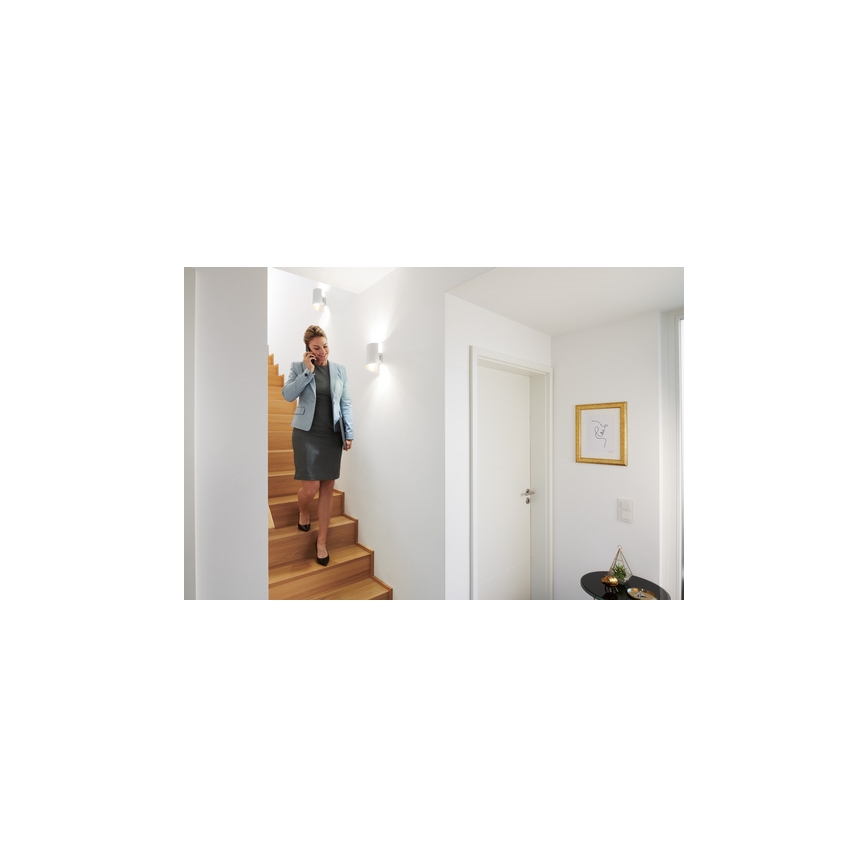 Ledvance - Светодиодный диммируемый настенный светильник SMART+ TWIST LED/12W/230V 3000-6500K Wi-Fi белый