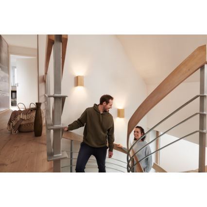 Ledvance - Светодиодный диммируемый настенный светильник SMART+ WOOD LED/7W/230V 3000-6500K Wi-Fi