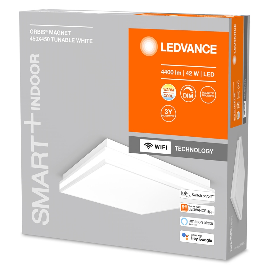 Ledvance - Светодиодный диммируемый потолочный светильник MART+ MAGNET LED/42W/230V 3000-6500K Wi-Fi