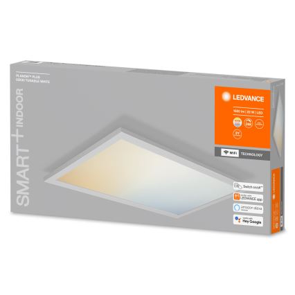 Ledvance - диммируемый потолочный светильник SMART+ PLANON LED/22 Вт/230 В 30x60 см Wi-Fi
